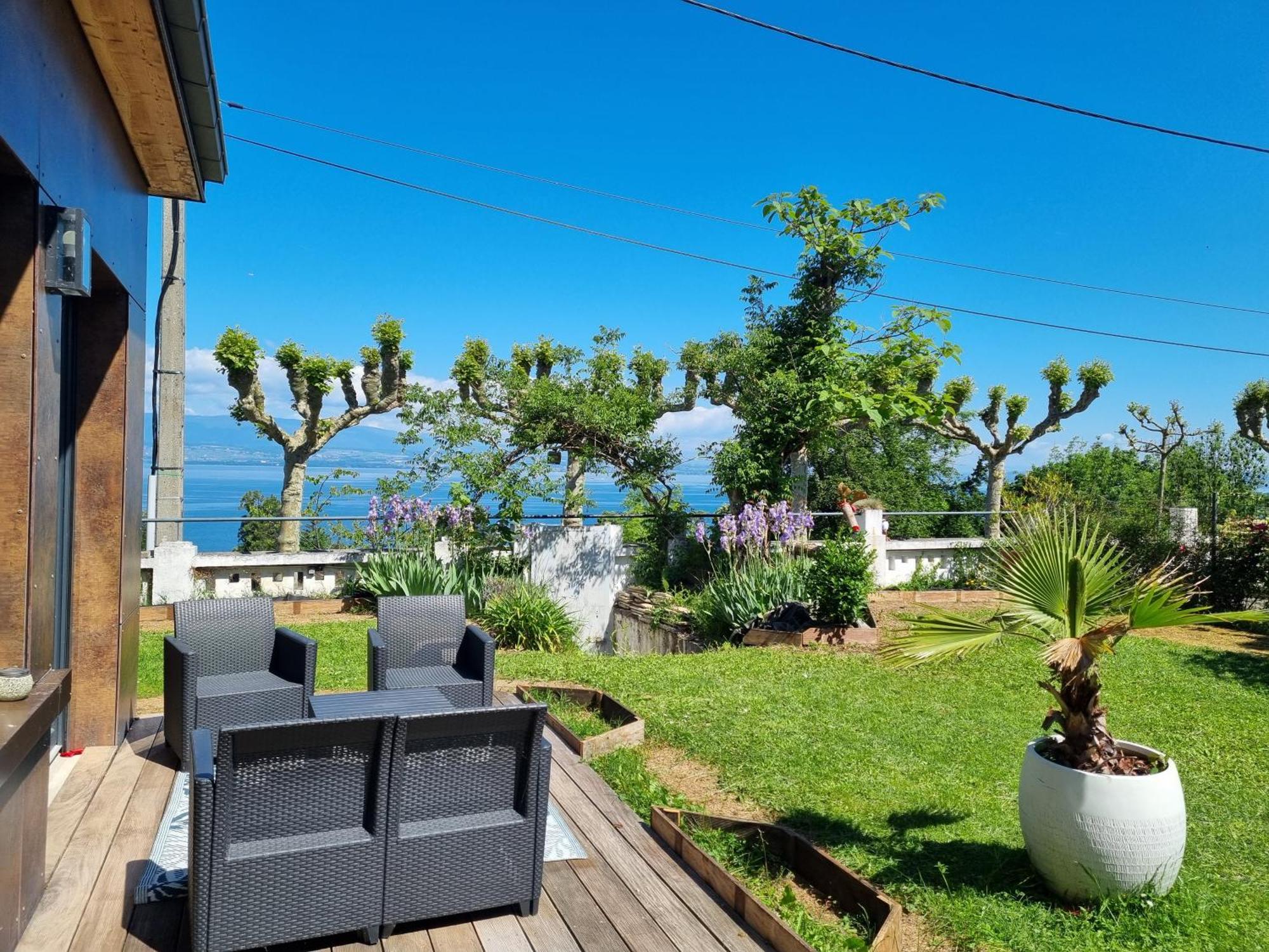 Appartement Cozy 1 Panoramique Lac Leman Thonon-Les-Bains Exterior photo